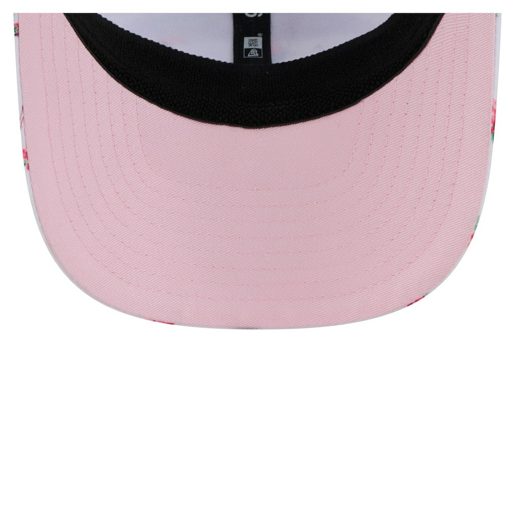 Los Angeles Chargers New Era Adventure Flamingo Pattern 9SEVENTY Stretch-Snap Hat - White discount