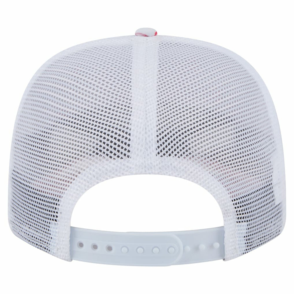 Miami Dolphins New Era Adventure Flamingo Pattern 9SEVENTY Stretch-Snap Hat - White cheap