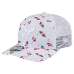 Houston Texans New Era Adventure Flamingo Pattern 9SEVENTY Stretch-Snap Hat - White online