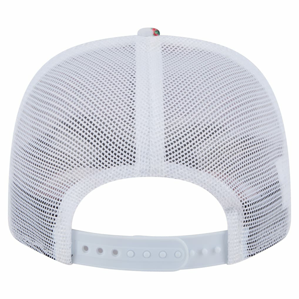 San Francisco 49ers New Era Adventure Flamingo Pattern 9SEVENTY Stretch-Snap Hat - White sale
