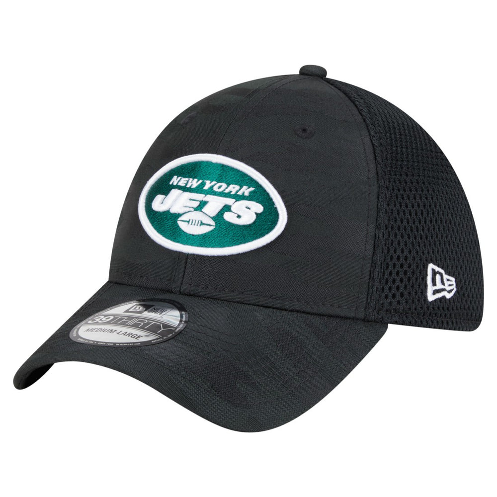 New York Jets New Era Active Camo 39THIRTY Flex Hat - Black discount