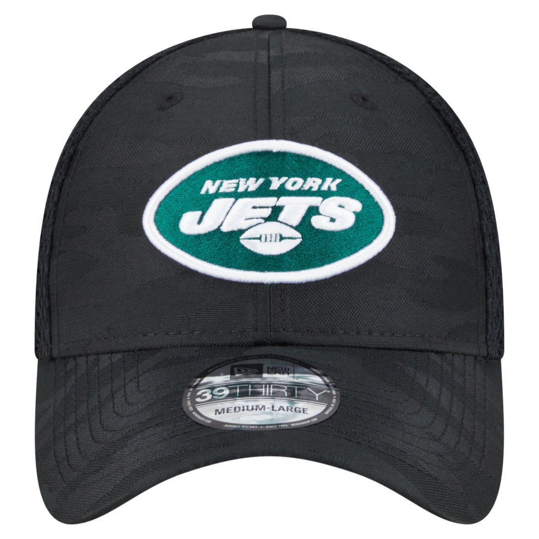 New York Jets New Era Active Camo 39THIRTY Flex Hat - Black discount