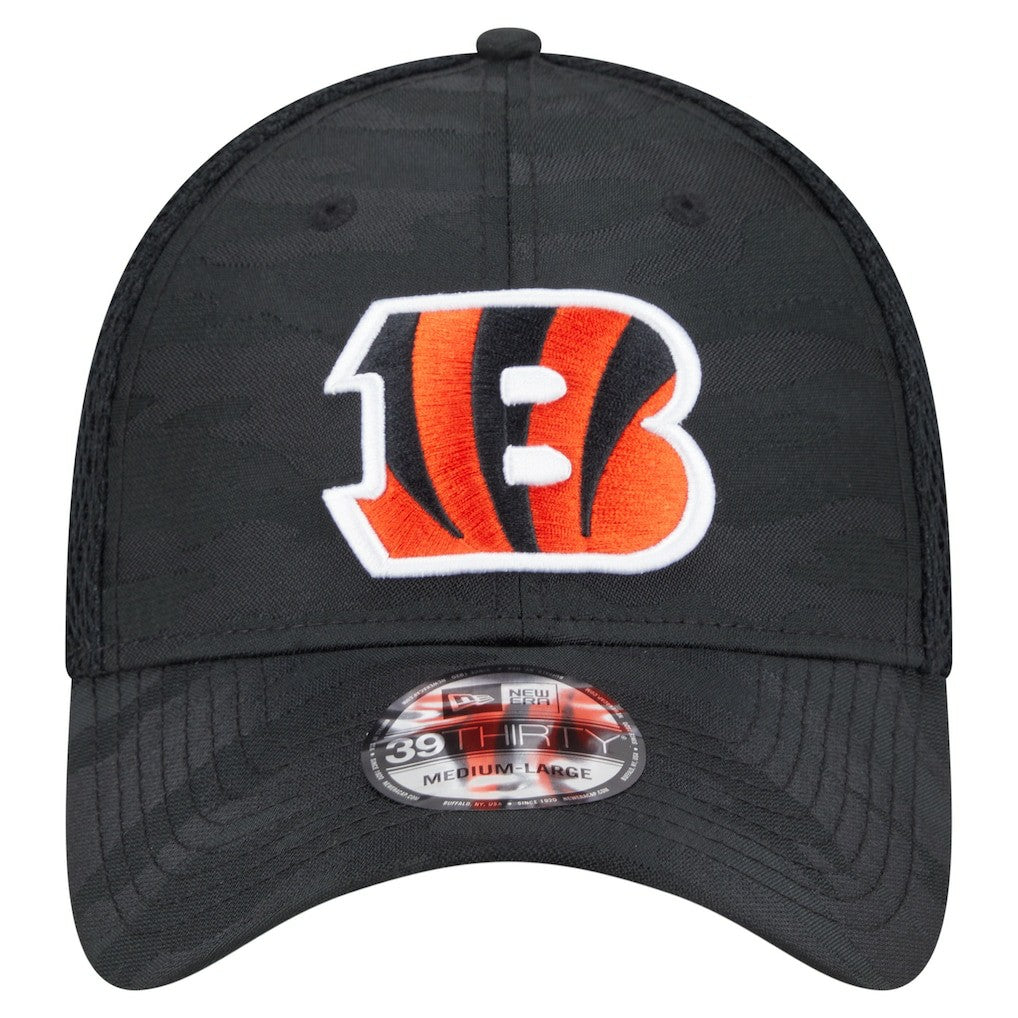 Cincinnati Bengals New Era Active Camo 39THIRTY Flex Hat - Black cheap