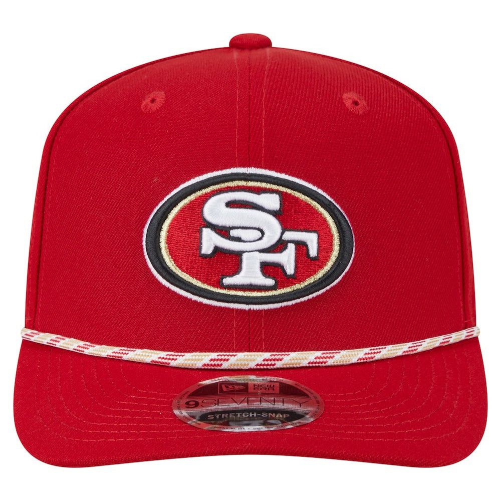 San Francisco 49ers New Era Gameday Multi Rope 9SEVENTY Stretch-Snap Hat - Scarlet for sale