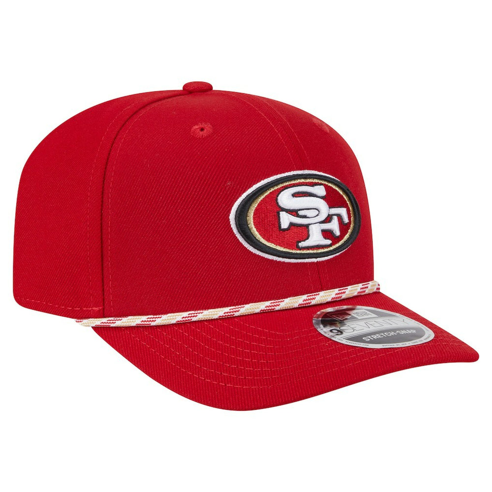 San Francisco 49ers New Era Gameday Multi Rope 9SEVENTY Stretch-Snap Hat - Scarlet for sale