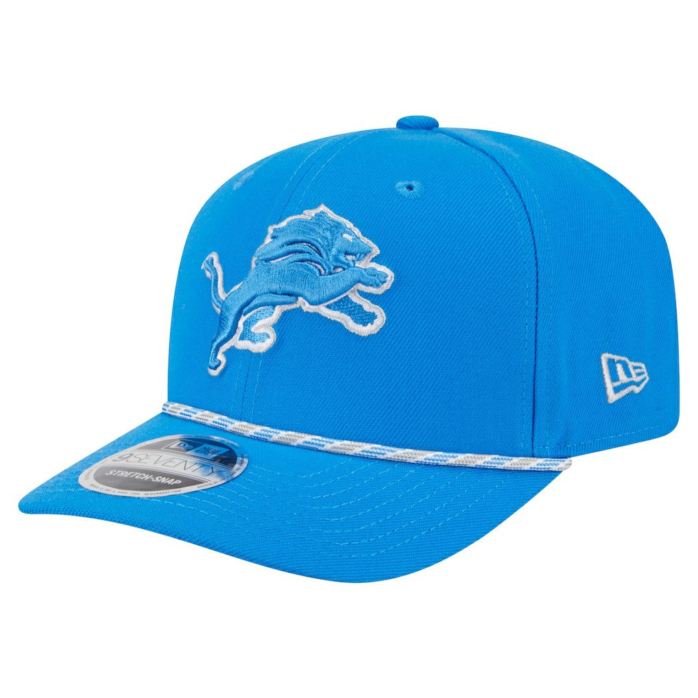 Detroit Lions New Era Gameday Multi Rope 9SEVENTY Stretch-Snap Hat - Blue for sale