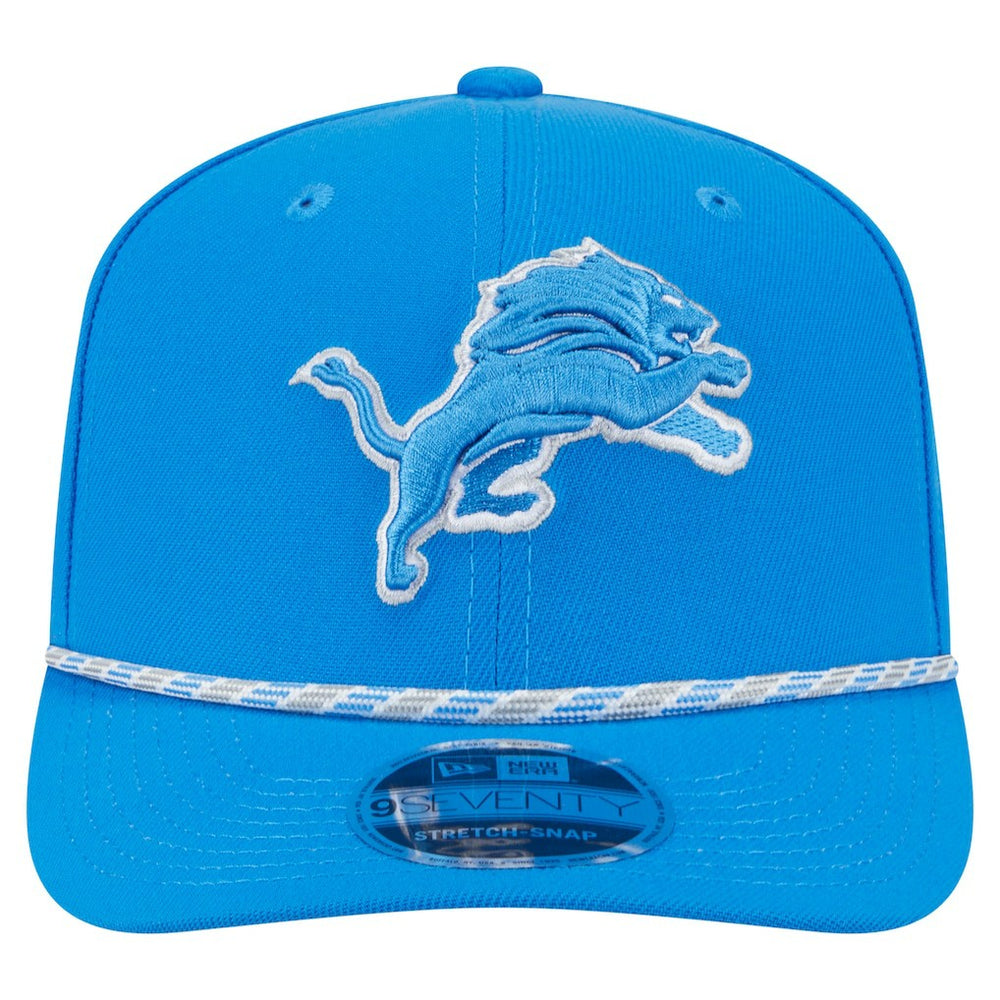 Detroit Lions New Era Gameday Multi Rope 9SEVENTY Stretch-Snap Hat - Blue for sale