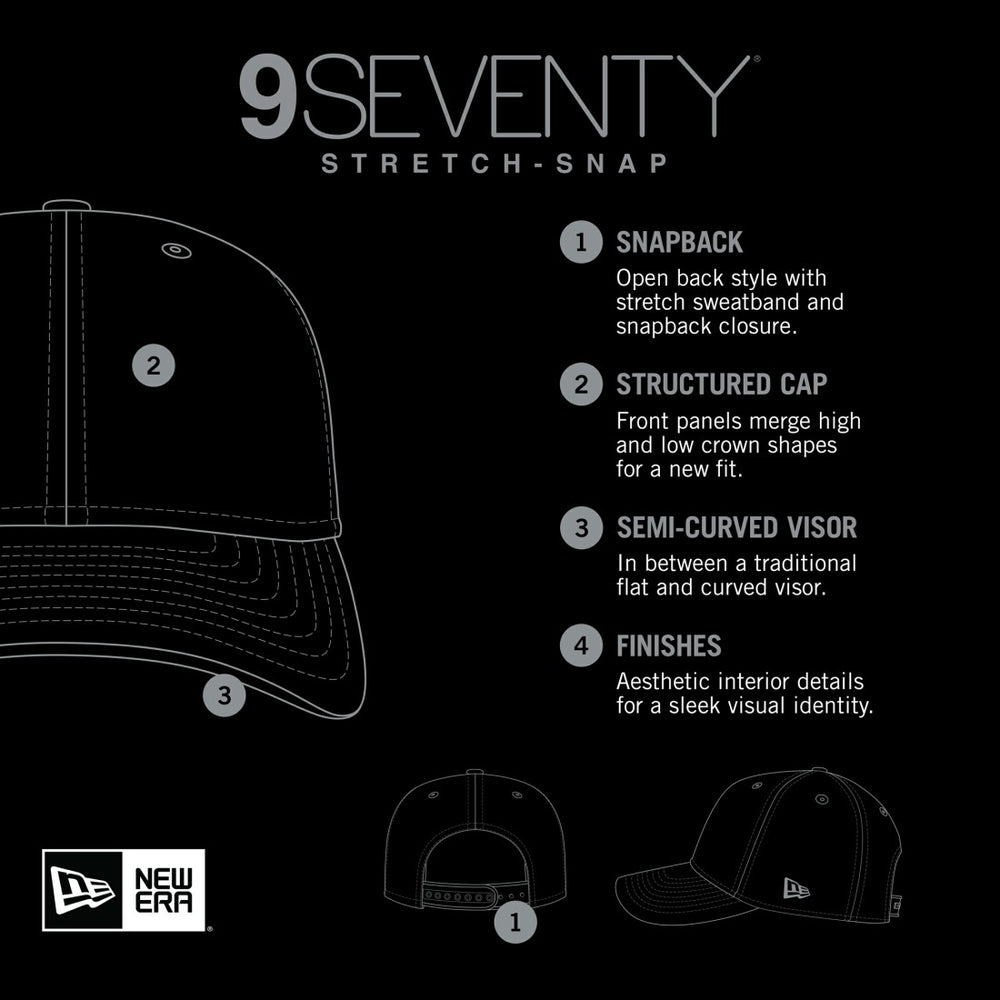 New York Jets New Era Gameday Multi Rope 9SEVENTY Stretch-Snap Hat - Green on sale