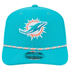 Miami Dolphins New Era Gameday Multi Rope 9SEVENTY Stretch-Snap Hat - Aqua sale