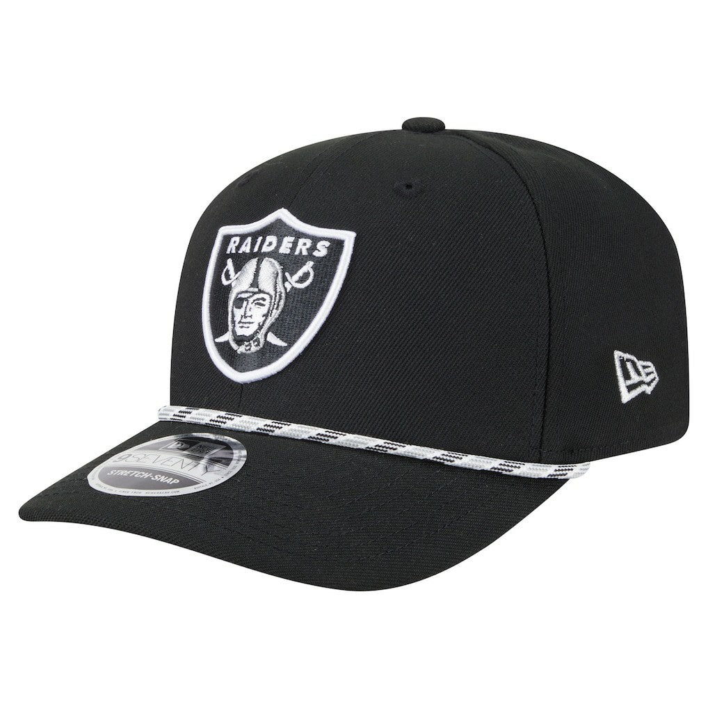 Las Vegas Raiders New Era Gameday Multi Rope 9SEVENTY Stretch-Snap Hat - Black online