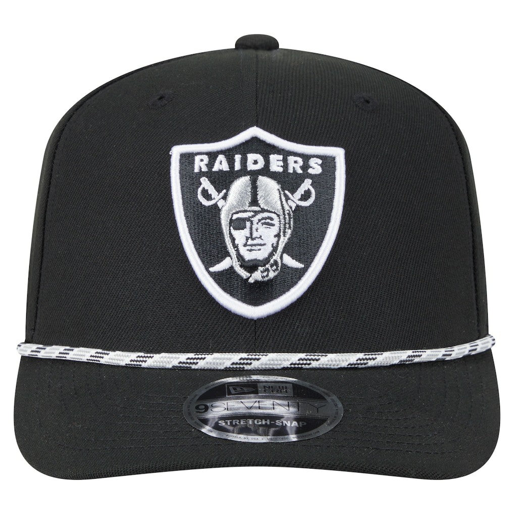 Las Vegas Raiders New Era Gameday Multi Rope 9SEVENTY Stretch-Snap Hat - Black online