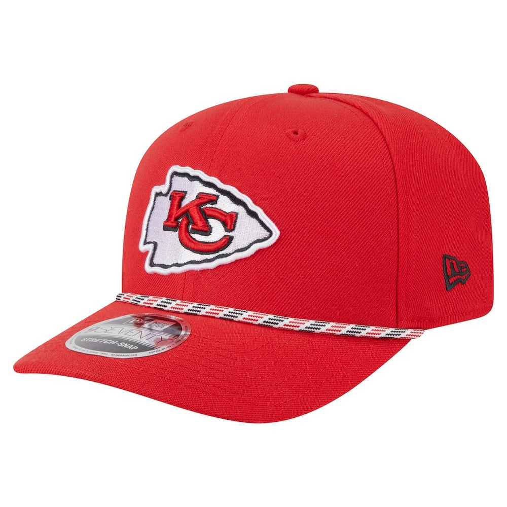 Kansas City Chiefs New Era Gameday Multi Rope 9SEVENTY Stretch-Snap Hat - Red for sale