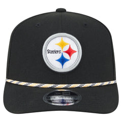 Pittsburgh Steelers New Era Gameday Multi Rope 9SEVENTY Stretch-Snap Hat - Black sale