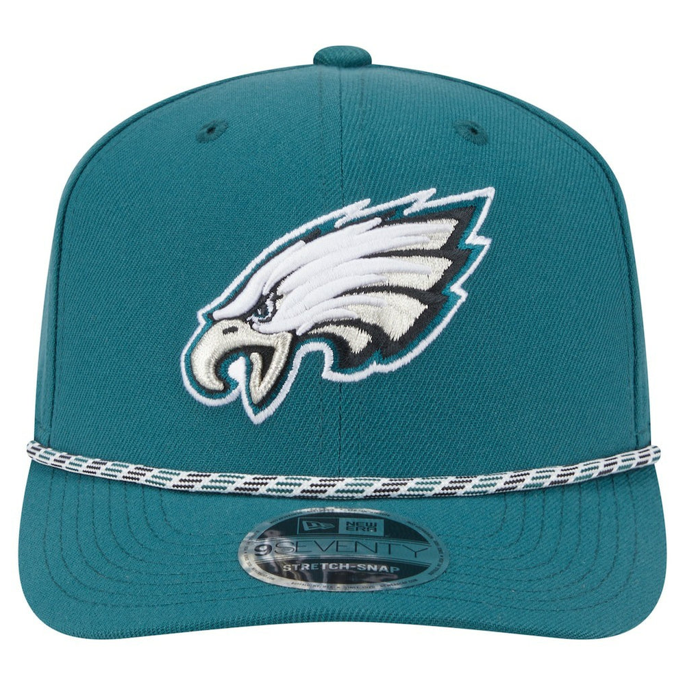 Philadelphia Eagles New Era Gameday Multi Rope 9SEVENTY Stretch-Snap Hat - Midnight Green outlet