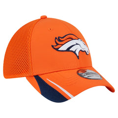 Denver Broncos New Era Game Day Linear 39THIRTY Flex Hat - Orange sale