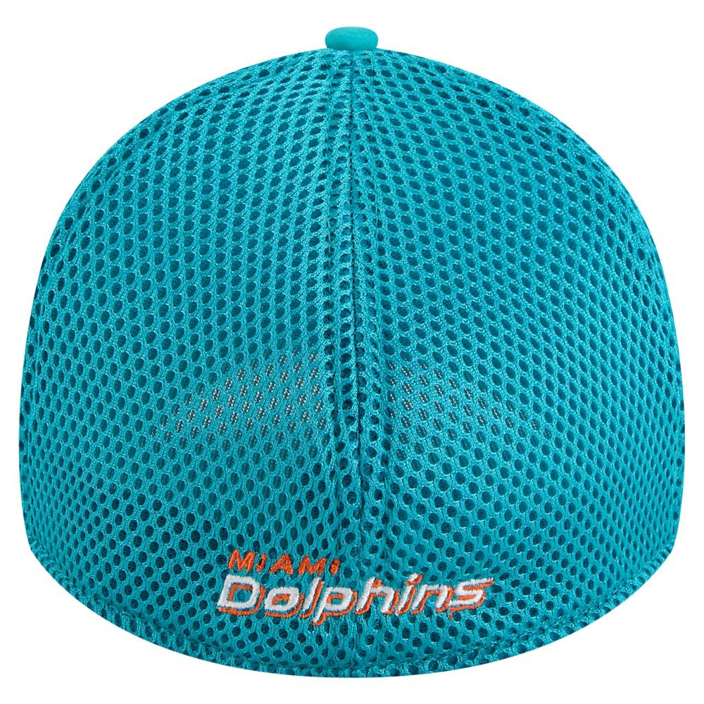 Miami Dolphins New Era Game Day Linear 39THIRTY Flex Hat - Aqua cheap