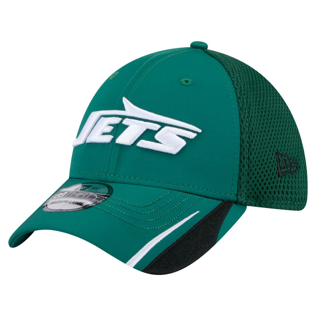 New York Jets New Era Game Day Linear 39THIRTY Flex Hat - Green for sale