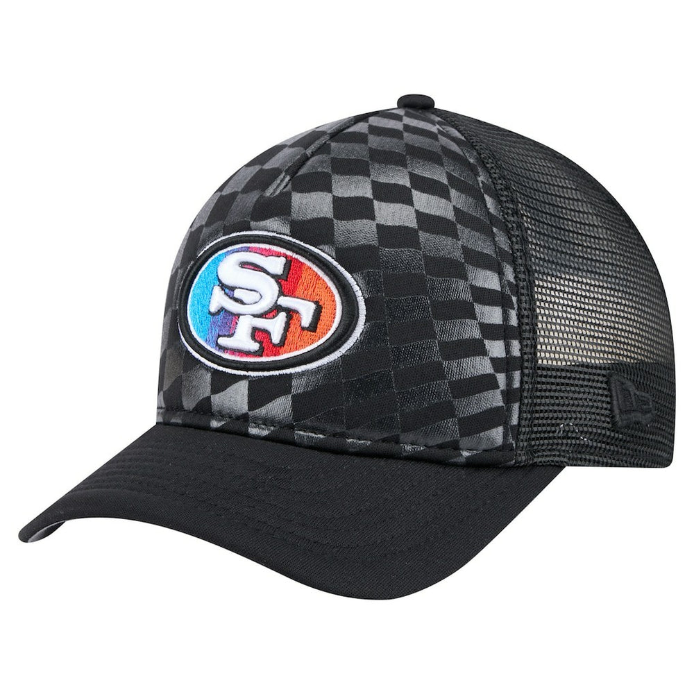 San Francisco 49ers New Era Gradient 9FORTY Adjustable Hat - Black for sale