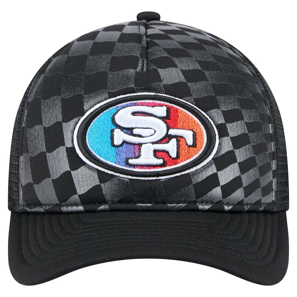 San Francisco 49ers New Era Gradient 9FORTY Adjustable Hat - Black for sale
