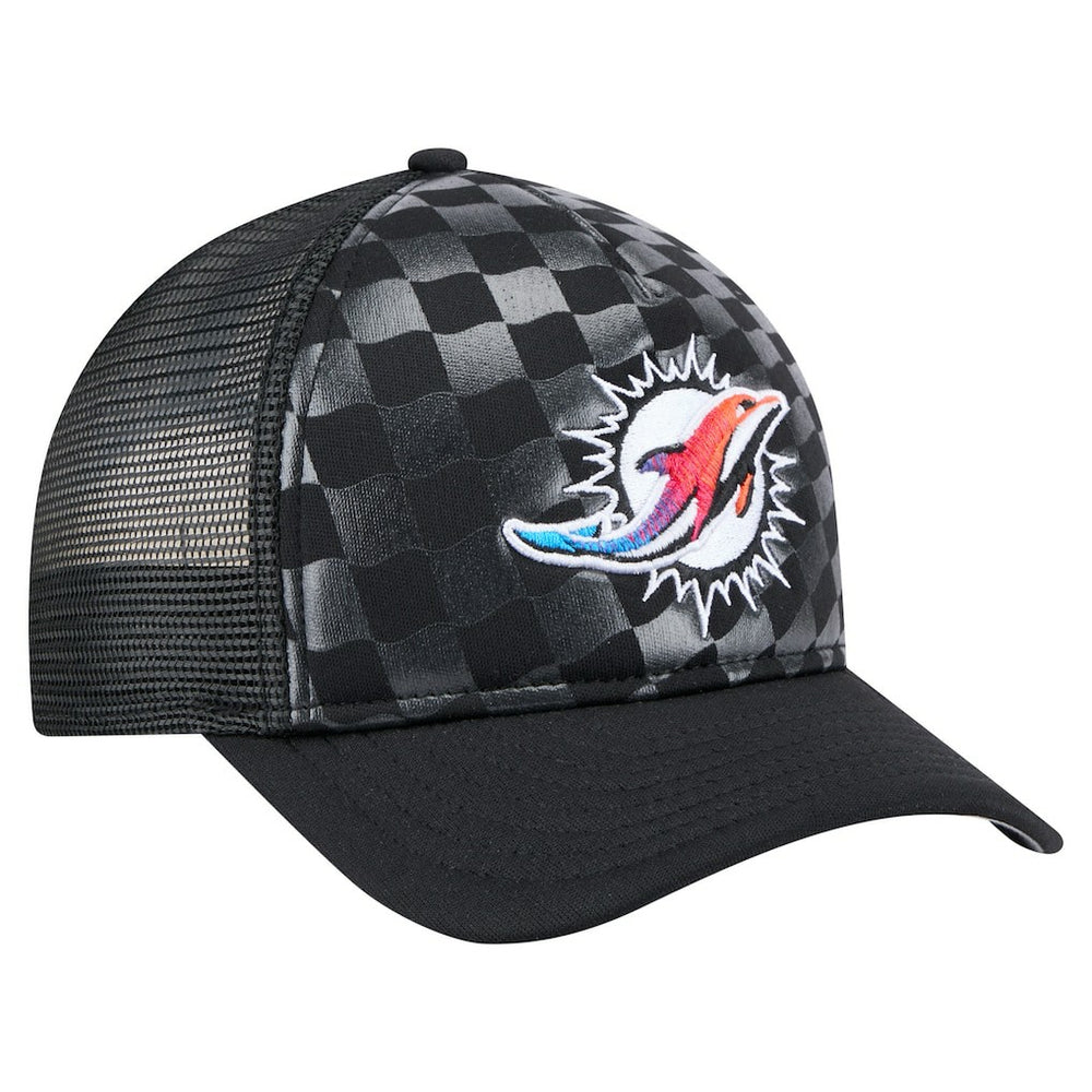 Miami Dolphins New Era Gradient 9FORTY Adjustable Hat - Black outlet