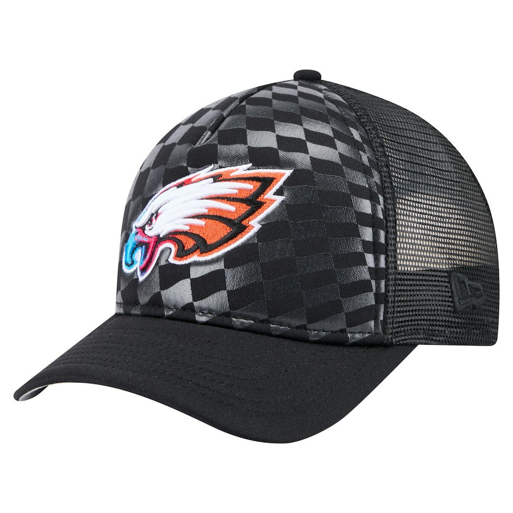 Philadelphia Eagles New Era Gradient 9FORTY Adjustable Hat - Black sale