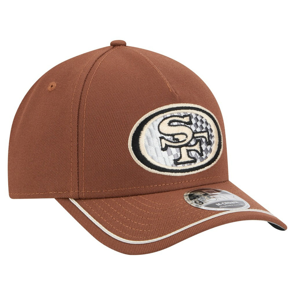 San Francisco 49ers New Era Motorsport 9FORTY Adjustable Hat - Brown outlet