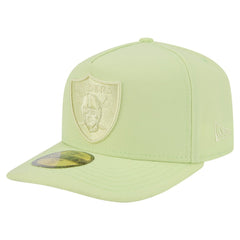 Las Vegas Raiders New Era Color Pack A-Frame 59FIFTY Fitted Hat - Light Green sale