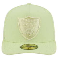 Las Vegas Raiders New Era Color Pack A-Frame 59FIFTY Fitted Hat - Light Green sale