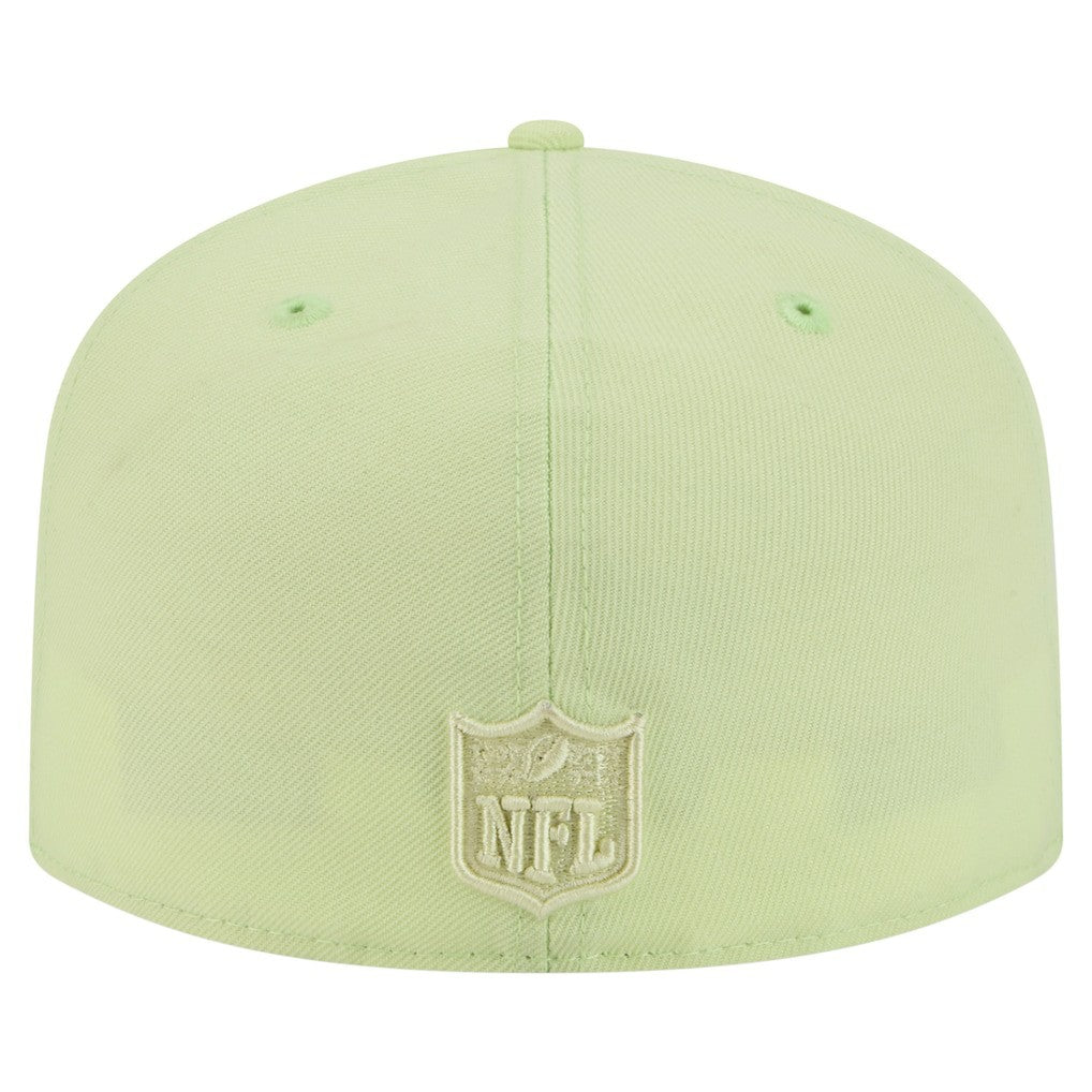 Las Vegas Raiders New Era Color Pack A-Frame 59FIFTY Fitted Hat - Light Green sale