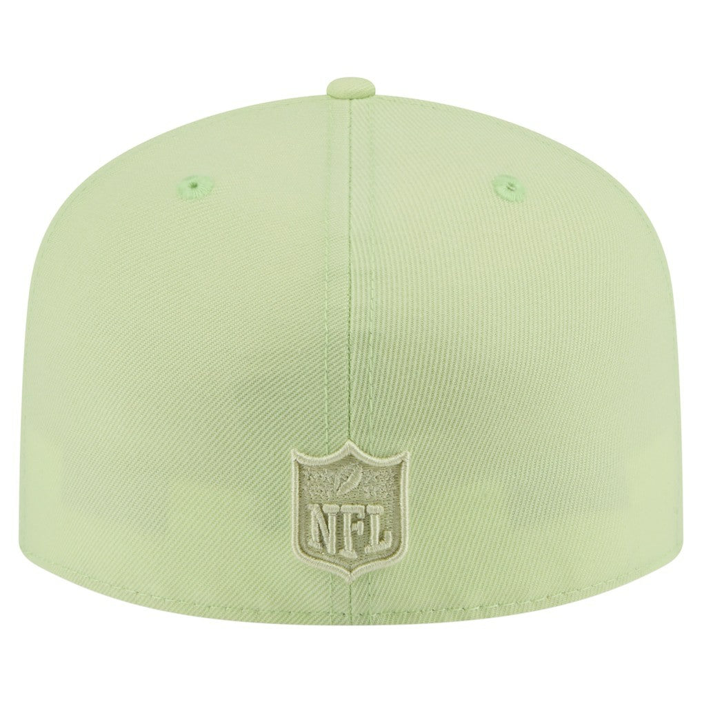 Miami Dolphins New Era Color Pack A-Frame 59FIFTY Fitted Hat - Light Green outlet