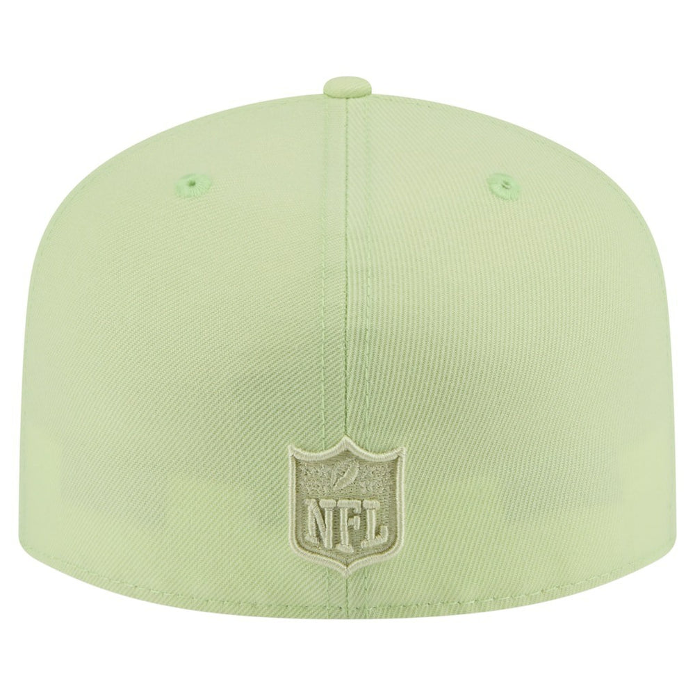 Miami Dolphins New Era Color Pack A-Frame 59FIFTY Fitted Hat - Light Green outlet