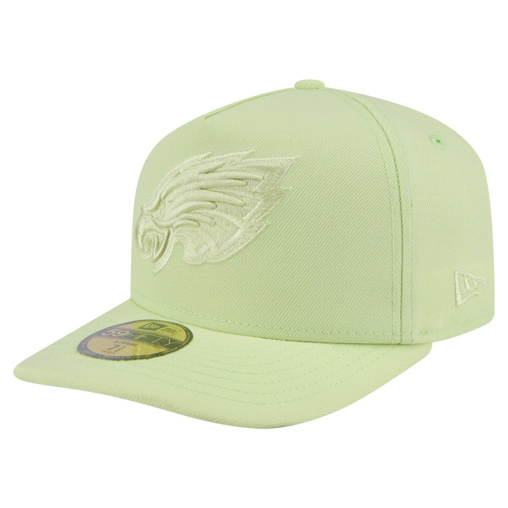 Philadelphia Eagles New Era Color Pack A-Frame 59FIFTY Fitted Hat - Green sale