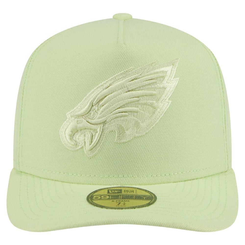 Philadelphia Eagles New Era Color Pack A-Frame 59FIFTY Fitted Hat - Green sale
