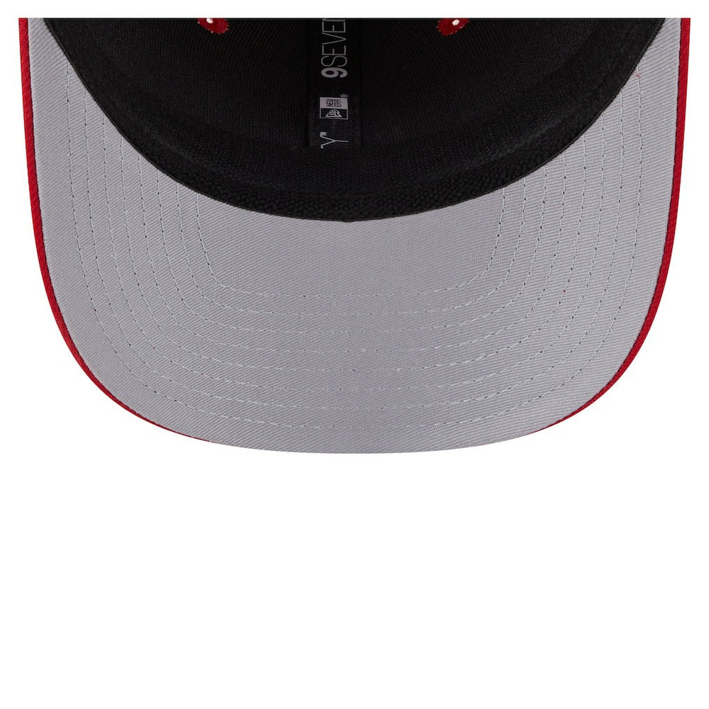 San Francisco 49ers New Era Main Trucker 9SEVENTY Stretch-Snap Hat - Scarlet sale