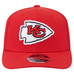 Kansas City Chiefs New Era Main Trucker 9SEVENTY Stretch-Snap Hat - Red outlet