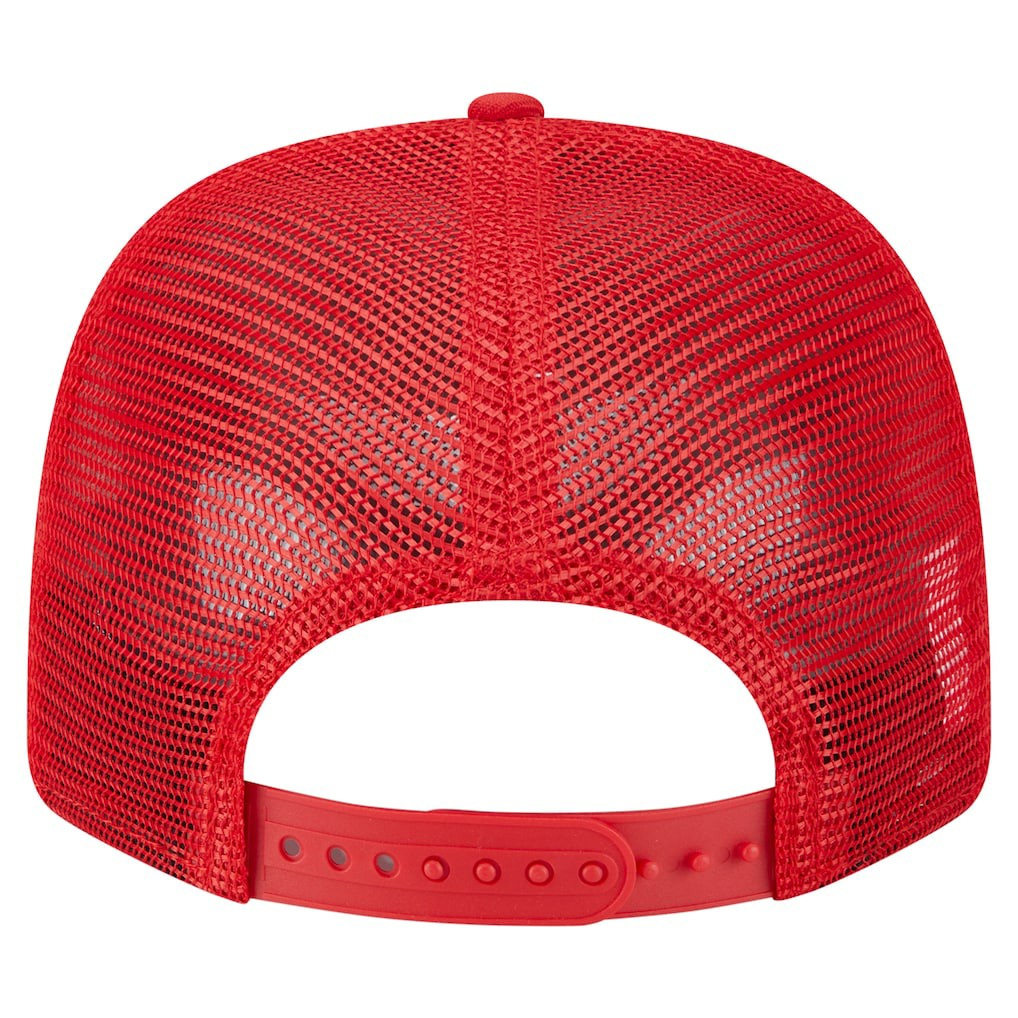 Kansas City Chiefs New Era Main Trucker 9SEVENTY Stretch-Snap Hat - Red outlet