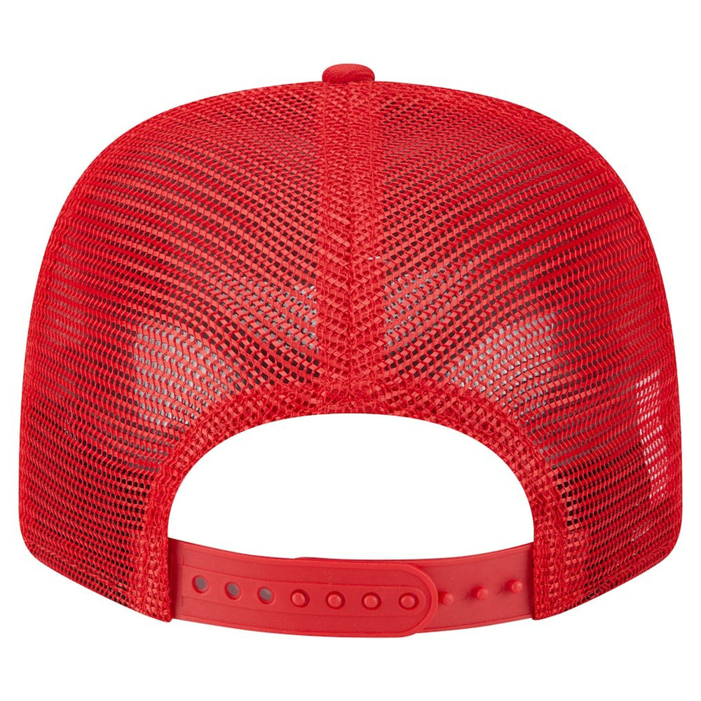 Kansas City Chiefs New Era Main Trucker 9SEVENTY Stretch-Snap Hat - Red outlet