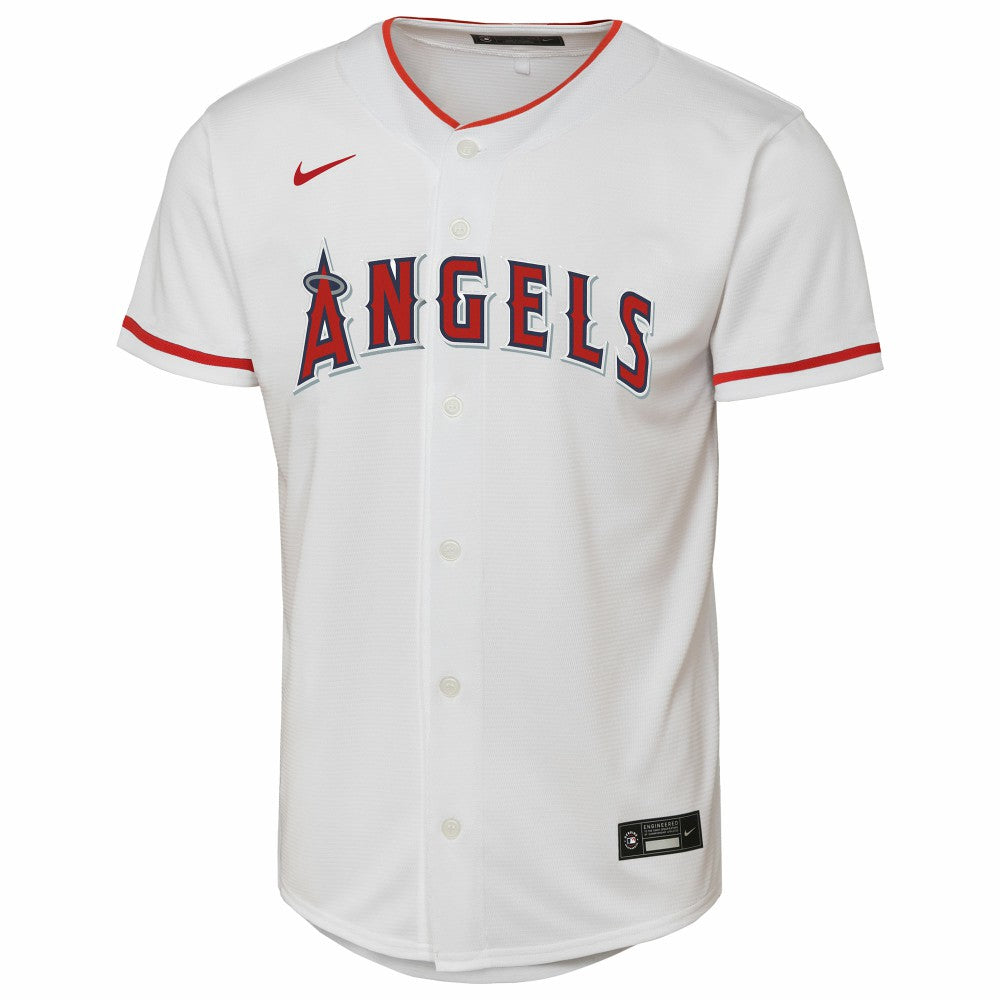 Los Angeles Angels Youth Home Replica Jersey - White | Nike