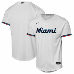Miami Marlins Youth Home Replica Jersey - White | Nike