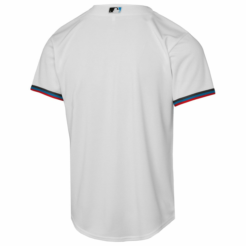 Miami Marlins Youth Home Replica Jersey - White | Nike