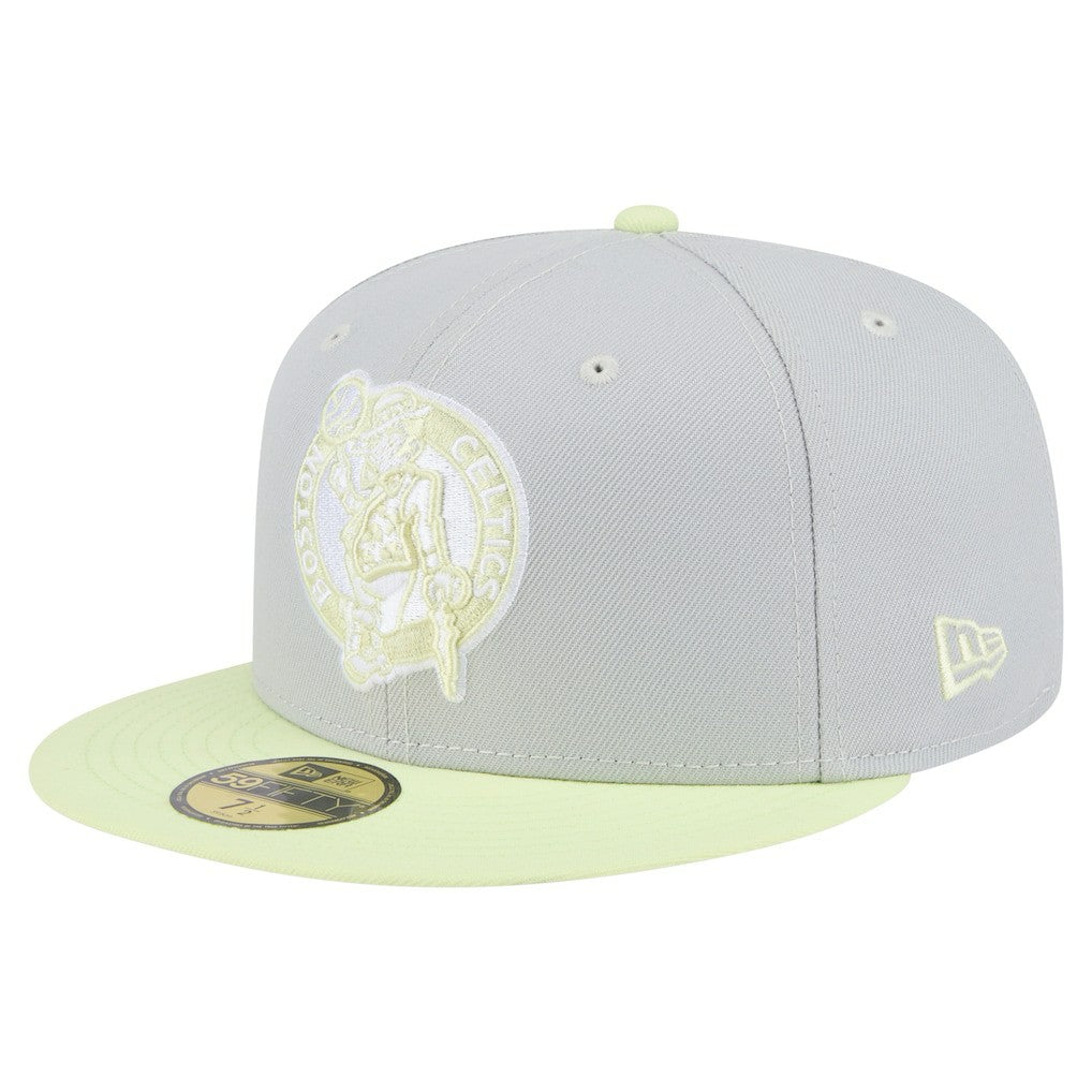 Boston Celtics Color Pack 2-Tone 59FIFTY Fitted Hat - Gray/Green | New Era discount