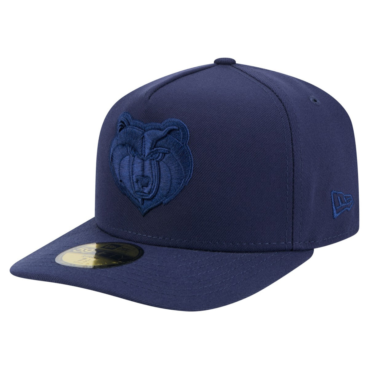 Memphis Grizzlies Colorpack A-Frame Pinch Front 59FIFTY Fitted Hat - Navy | New Era online