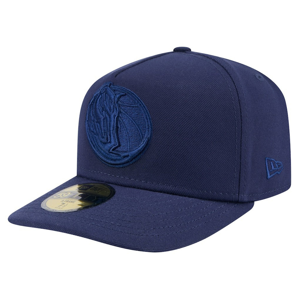 Dallas Mavericks Colorpack A-Frame Pinch Front 59FIFTY Fitted Hat sale - Navy | New Era discount