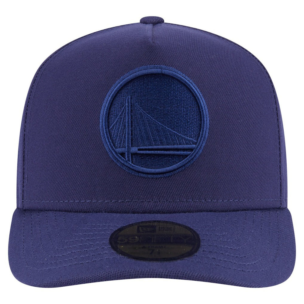 Golden State Warriors Colorpack A-Frame Pinch Front 59FIFTY Fitted Hat sale - Navy | New Era shop