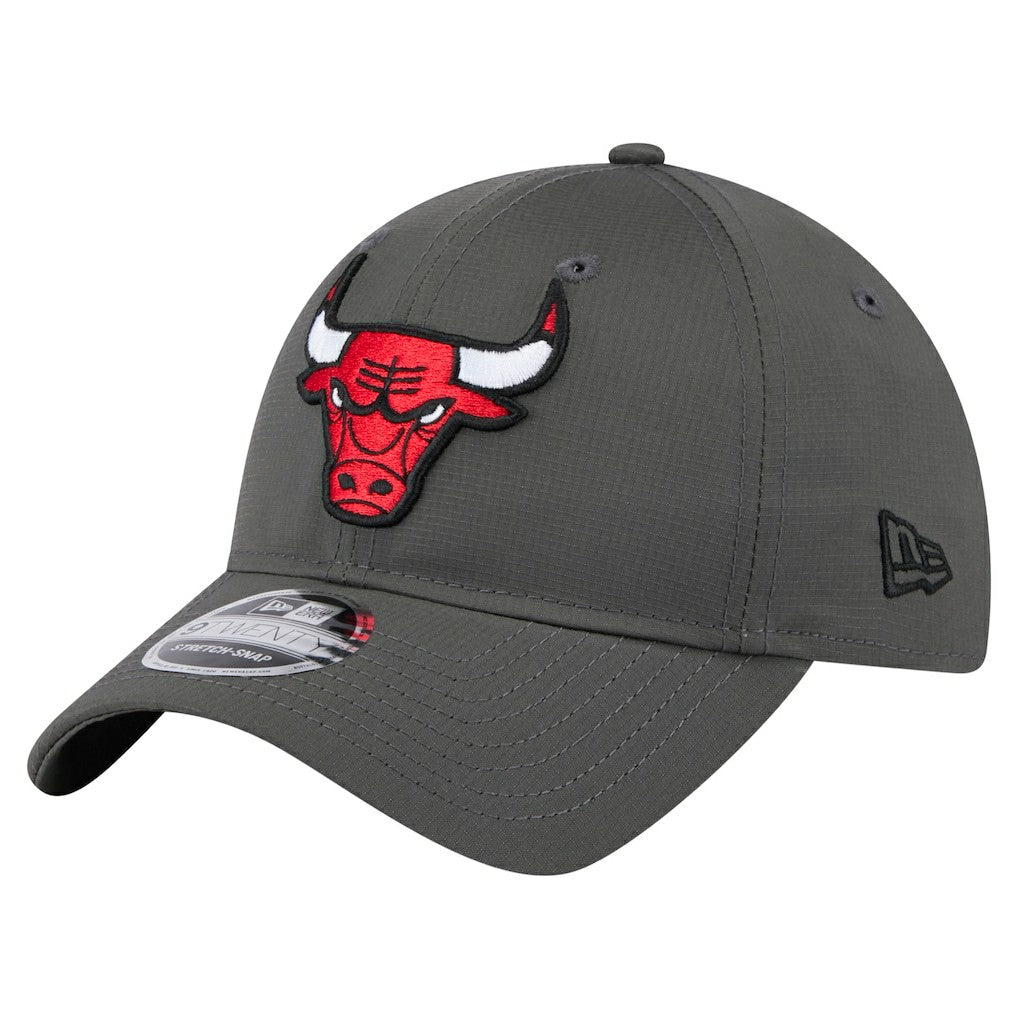 Chicago Bulls Active Ripstop 9TWENTY Adjustable Hat - Charcoal | New Era discount