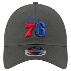 Philadelphia 76ers Active Ripstop 9TWENTY Adjustable Hat - Charcoal | New Era on sale