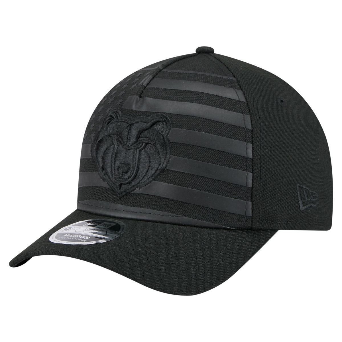 Memphis Grizzlies Game Day Flag A-Frame 9FORTY Adjustable Hat - Black | New Era discount