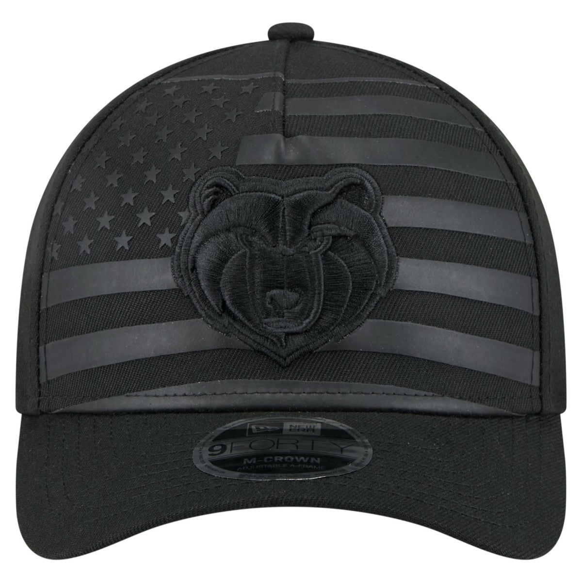 Memphis Grizzlies Game Day Flag A-Frame 9FORTY Adjustable Hat - Black | New Era discount