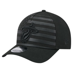 Miami Heat Game Day Flag A-Frame 9FORTY Adjustable Hat - Black | New Era discount