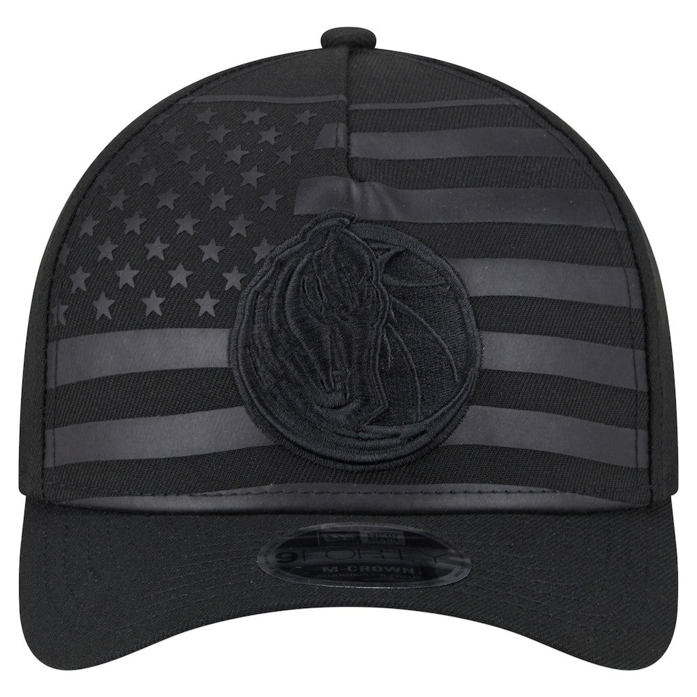 Dallas Mavericks Game Day Flag A-Frame 9FORTY Adjustable Hat sale - Black | New Era outlet